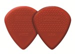 Dunlop DUN-471P3N MaxGrip Red Jazz III Pick - 6 Pack