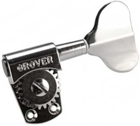 Grover 145C4 Titan Bass Tuning Machines Guitar Tuners Inline 4 Chrome