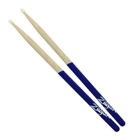 Zildjian 5B Purple Dip Wood Tip Drumsticks SDB5BWP