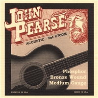 John Pearse 700M Medium .013-.056 Phosphor Bronze Acoustic Guitar Strings