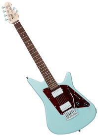 Sterling By MusicMan AL40-DBL-R1 Albert Lee 6-String Electric Guitar - Daphne Blue