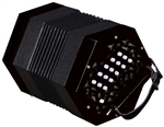 Trinity College AP-1130 Anglo-Style 30-Button Concertina - Black w/ Bag
