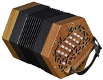 Trinity College AP-1230 Anglo-Style 30-Button Concertina - Walnut w/ Bag