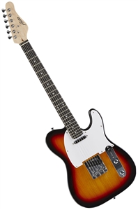 Austin ATC200SB Solid Body Tele-Style Electric Guitar Sunburst