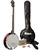 Washburn B8K 5-String Resonator Bluegrass Banjo Package - Starter Combo Kit
