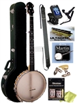 Gold Tone BC-350 Bob Carlin Signature Open Back Banjo Package