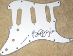 Bob Dylan Autographed Signed Guitar Pickguard 100% Authentic