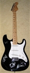 U2 Bono Autographed Strat Style Electric Guitar 100% Authentic - Signed by Band