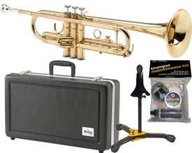 E.K. Blessing BTR-1266 Brass Lacquer Bb Trumpet w/ Case Made in the USA
