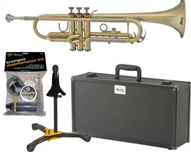 E.K. Blessing BTR-1460 Brass Lacquer Bb Trumpet w/ Case Made in the USA