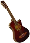 Barraza BZBS101E Bajo Sexto Mariachi Acoustic/Electric Guitar