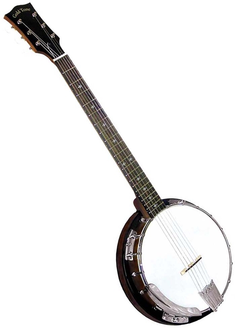 Gold Tone CC-Banjitar Cripple Creek Six 6 String Guitar Banjo