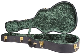 Recording King CG-044K-00 Deluxe Vintage Double Ought 00-Style Guitar Hard Case Archtop Hardshell