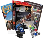 Chord Buddy Guitar Teaching Learning System Practice Aid w/ True Tune Chromatic Tuner Package Bundle ChordBuddy