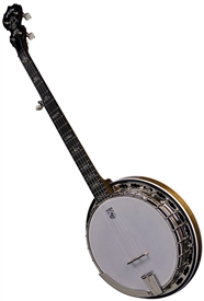 Deering "Deluxe" 5 String Professional Resonator Banjo. Free Case, Setup and Shipping!
