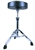 GP Percussion DT82 Double Braced Drummers Throne with Height Adjustment