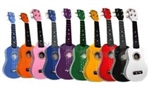 Diamond Head DU-100 Series Maple Body Painted Ukulele Uke w/ Gig Bag - 11 Colors!