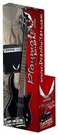 Dean Edge 09 Bass Pack with Amplifier and Accessories Package - Metallic Red