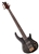 Dean Edge Pro 5 String Electric Bass Guitar w/ Hard Case in Trans Black