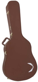 Dean Hardshell Acoustic Guitar Case Exotica, Tradition, Exhibition - Brown HS DA