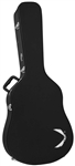 Dean Hardshell Acoustic Guitar Case Exotica, Tradition, Exhibition - Black HS DA BK