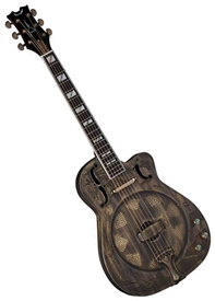 Dean Thin Body Cutaway Acoustic/Electric Resonator Guitar - Heirloom Brass w/ Hard Case