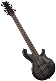 Dean Rhapsody 12 String Bass Guitar in Trans Black