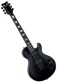 Dean Thoroughbred Stealth Solid Body Electric Guitar EMG w/ Hard Case Black Satin TB STH BKS