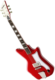 Airline '59 1P Custom Single Pickup Solid Body Electric Guitar - Red