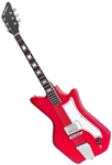 Eastwood Airline Jetsons Jr. 6-String Solid Body Electric Guitar - Red