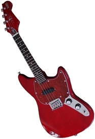 Eastwood Warren Ellis "Mandostang" Solid Body Electric Mandolin 4-String Mandocaster - Cherry or Cream w/ Gig Bag