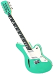 Eastwood SURFCASTER 12 String Tone Chambered Body Electric Guitar Cherry, Orange, Seafoam Green