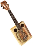 Eddy Finn EF-CGBX-1 Cigar Box Ukulele Uke w/ Bag