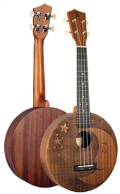 Eddy Finn EF-MOON Moon and Stars Ukulele Uke