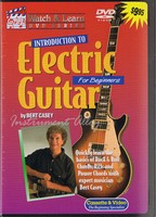 Introduction to Electric Guitar DVD or Video for Beginners by Bert Casey