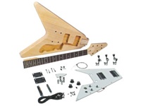 Saga FV-10 Do It Yourself Flying V Style Build Your Own Guitar Kit - Builders Package