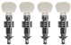 Golden Gate P-147 4:1 Ratio 3/8" Planetary Banjo Tuners Tuning Machines Set of 4