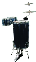 GP Percussion Cocktail Drum Set GP75MB - Metallic Blue