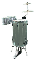 GP Percussion Cocktail Drum Set GP75SV - Silver