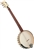 Gold Tone IT-17 4- String Irish Tenor Banjo 17 Fret Openback with Bag