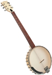 Gold Tone IT-17 4- String Irish Tenor Banjo 17 Fret Openback with Bag