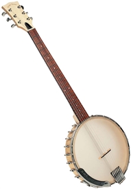 Gold Tone IT-17 4- String Irish Tenor Banjo 17 Fret Openback with Bag