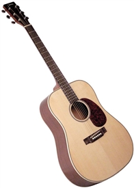 Johnson JD-06 Songwriter Series II Solid Top Dreadnought Acoustic Guitar - Mahogany