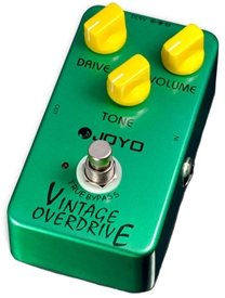 JOYO JF-01 Vintage Overdrive Guitar Effects Pedal FX Stompbox True Bypass