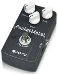 JOYO JF-35 Pocket Metal Guitar Effects Pedal Distortion FX Stompbox True Bypass