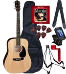 Johnson JG-610 Steel String Acoustic Guitar Package - Beta Level