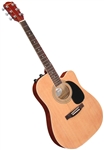 Johnson JG-650 Spruce Top Thinbody Acoustic Electric Guitar