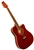 Kona K2 Series K2TRD Thin Body Acoustic/Electric Guitar - Red