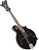 Kentucky KM-1000B Deluxe All Solid Master Model F-Style Mandolin Black