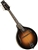 Kentucky KM-950 Deluxe All Solid Master Model A-Style Mandolin with Deluxe Gig Bag